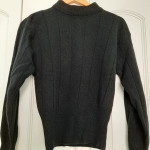 Maakett Lambswool Back Button Sweater